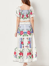Azalea Top & Skirt Set